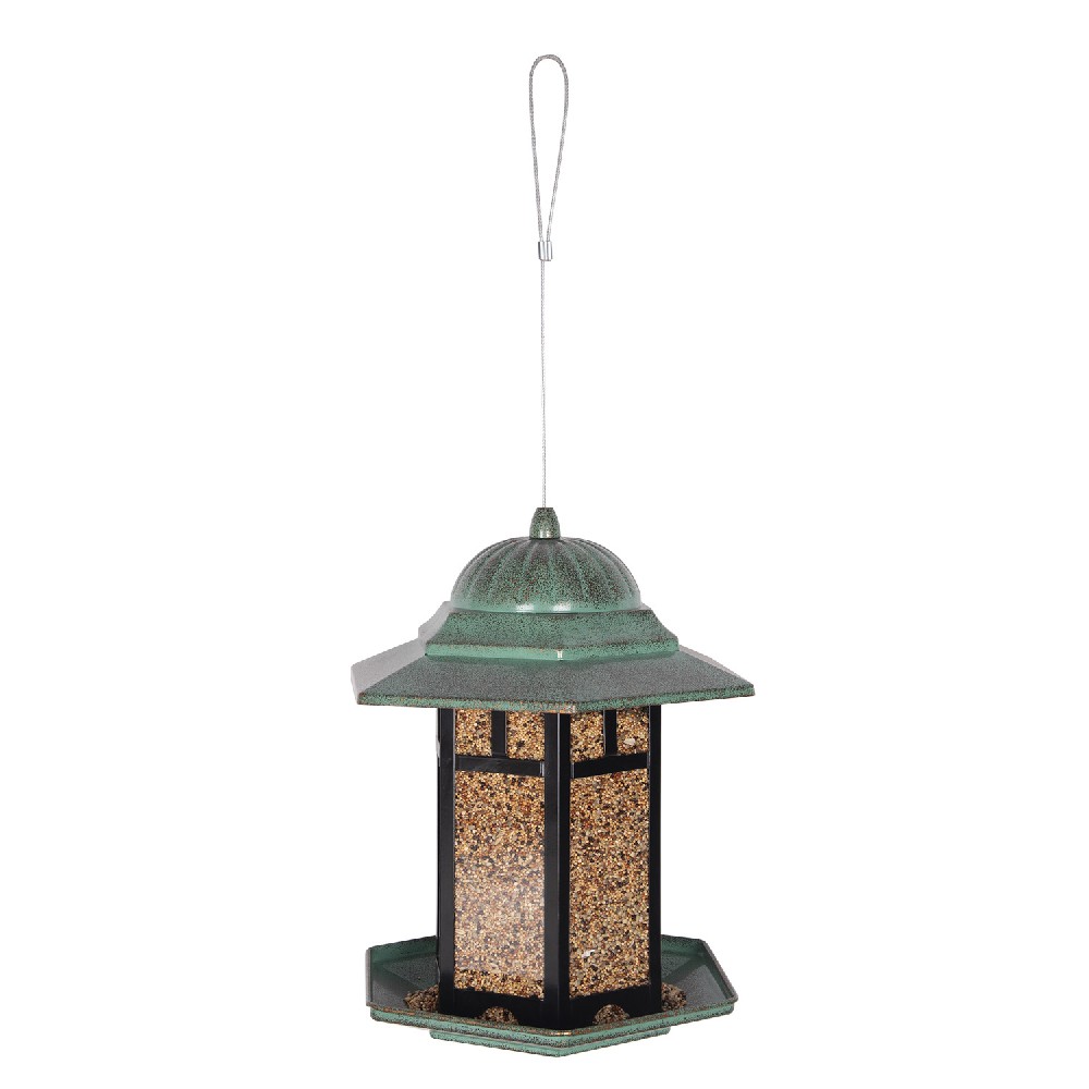 Sustainable Rust-Proof Stainless Steel Personalized Bird Feeders for Gardens